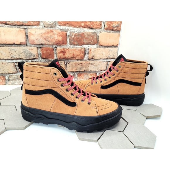 Vans Other - Vans Sentry sk8 Hi Hiker Suede Wheat Glazed Ginger Sneaker Brown Men's Sz 8.5